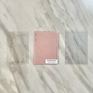 Rose Colored Daze Planner Pocket Dashboard and Dividers